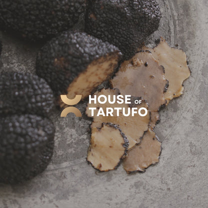 Black Truffle Carpaccio thinly sliced