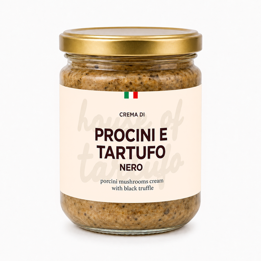 Crema di Porcini e Tartufo Nero Estivo